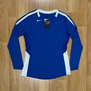 Nike Volleyball Long Sleeve Shirt Blue Women’s Size M